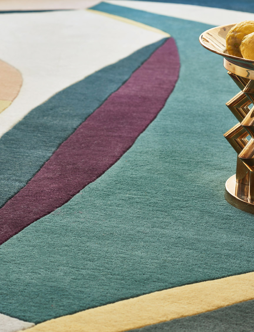 Tapis Polia design Florence Bourel