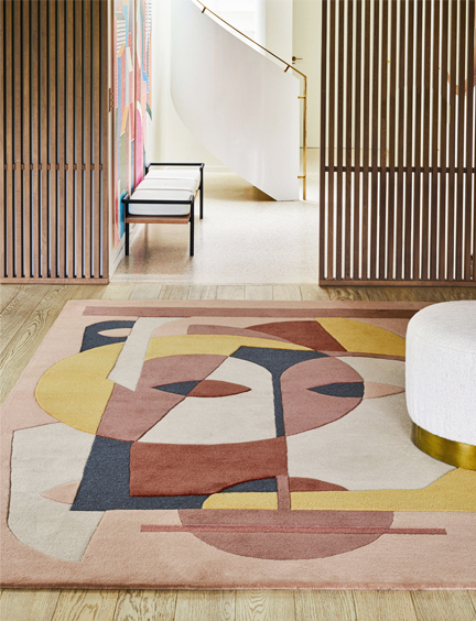 Tapis Aduma design Florence Bourel