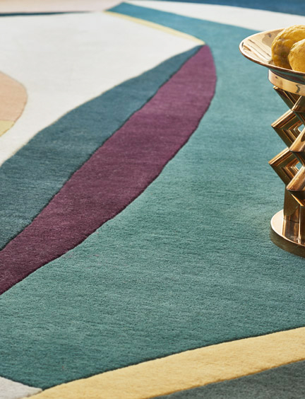 Tapis Polia design Florence Bourel