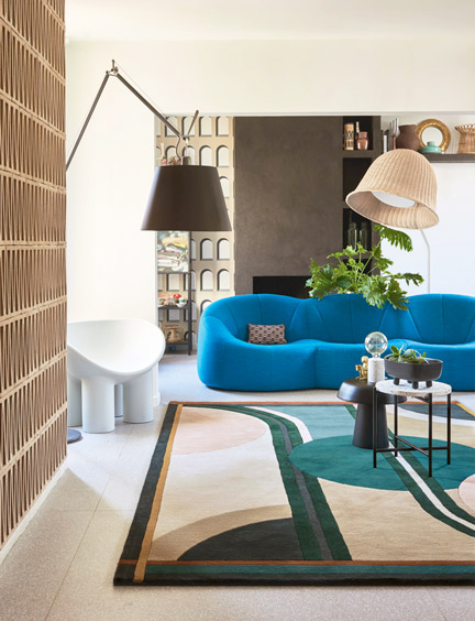 Tapis Sonia design Florence Bourel